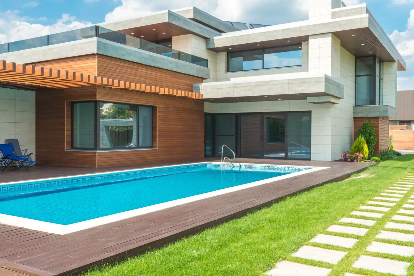 Swimming pool built in Prairiewood, NSW